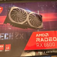 MSI amd Radeon rx 6600 mech 2x - 8gb gddr6