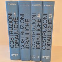 Filippo Arredi, 4 Volumi di COSTRUZIONI IDRAULICHE