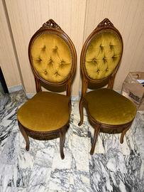 Coppia sedie antiche