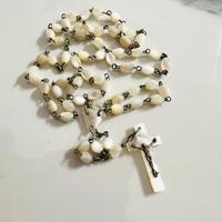 Rosario antico in madreperla