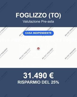 Immobile in asta di 70 m² a Foglizzo