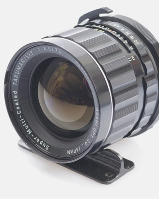PENTAX TAKUMAR Obiettivo 6X7 SMC 75mm / 1:4,5