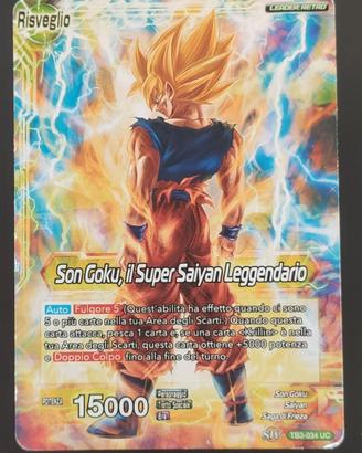 Leader Dragonball card game son goku