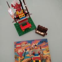 Set lego pirati 6236 completo con figure e istruzi