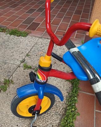 Triciclo bimbo/bimba resistente in acciaio vernici