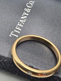 ANELLO FEDE ORO DIAMANTE TIFFANY