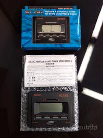 Accordatore per Chitarra e Basso NUOVO SEIKO ST737