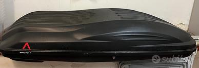 box tetto auto G3 450 litri con barre universali