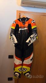 Tuta Mtech Ring V2 Rosso/Giallo Tg.54