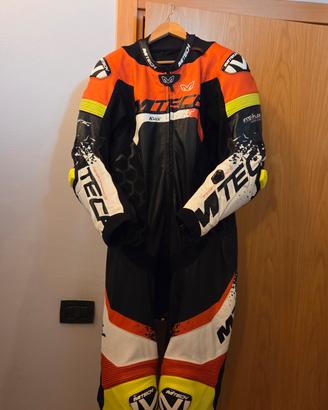Tuta Mtech Ring V2 Rosso/Giallo Tg.54