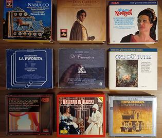 9 CD OPERA LIRICA