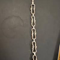 Braccialetto acciaio  e 5% argento
