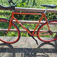Bici a scatto fisso reversibile h telaio terra 80 