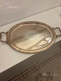 Vassoio bagnato argento