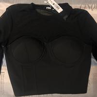 Maglietta a corsetto
