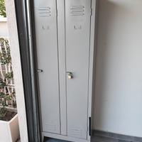armadietto doppio in ferro