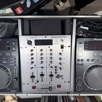 COPPIA CDJ PIONEER 350 e mixer  Behringer DX626