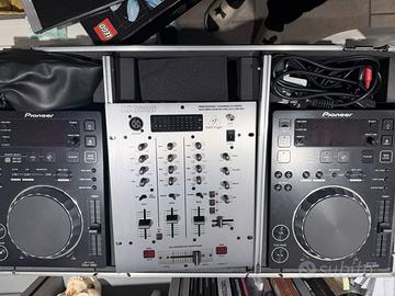 COPPIA CDJ PIONEER 350 e mixer  Behringer DX626