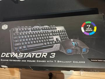 Cooler master kit tastiera + mouse