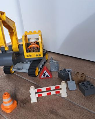 lego duplo escavatore set completo