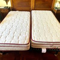 Coppia di materassi Uniflex antiacaro e memory