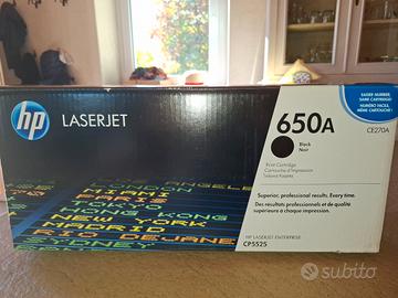 Hp Toner Nero Ce270A 650A 13500 Copie Originale