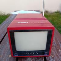 TV portatile - CGMI 4,5'' Mini Black & White TV