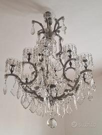 Lampadario di cristallo 