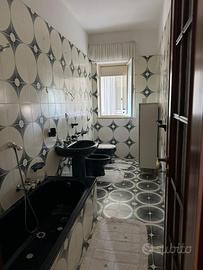 Pezzi sanitari blu antiquariato