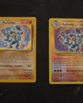 Pokemon Machamp PRIMA EDIZIONE Carte Ita 8/102