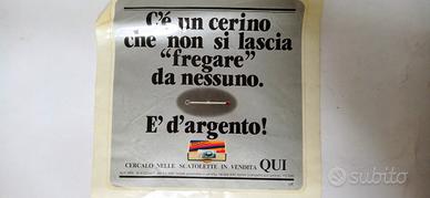 Adesivo vintage cerini