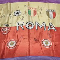 Bandiera as roma 1994 - autografata