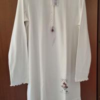 camicia da notte caldo cotone