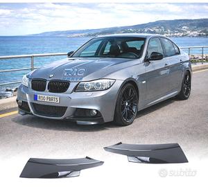 SPLITTER BMW E90 E91 LCI 08-12 LOOK M NERO LUCIDO
