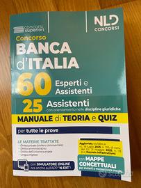 Manuale teoria e quiz Concorso Banca d’Italia 2025