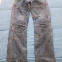 pantalone moto in jeans 
