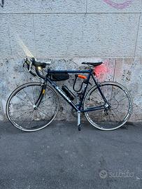 Bici da corsa Sannino con forcella carbonio