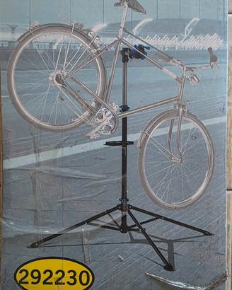 cavalletto manutenzione bici