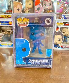 Funko Pop! Marvel Capitan America + custodia prote