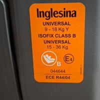 Seggiolino auto Inglesina Newton I-fix 1.2.3.