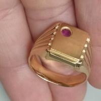 Anello in oro 18k(750)