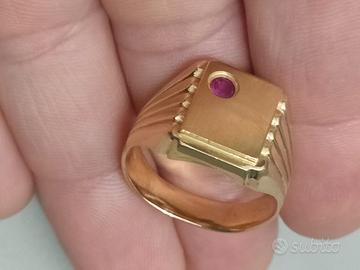 Anello in oro 18k(750)