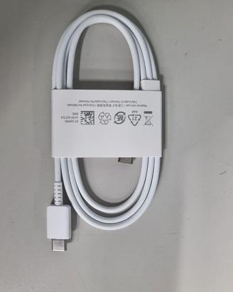 cavo  di ricarica Samsung tipo C tipo C 