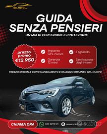 Renault Clio TCe 90 CV 5 porte Business GPL PREZZO