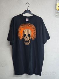 T-shirt vintage Fruit of the Loom Teschio 3D  USA