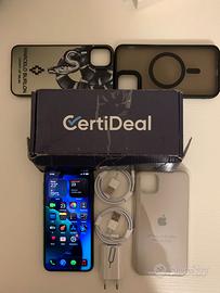 Iphone 11 pro max 256 gb verde notte, batteria nuo