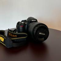 Fotocamera NIKON D3100 + Obiettivo Nikkor 18-105