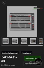 forno pizza 4+4 gastrodomus