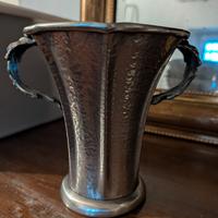 Vaso peltro BEPA doppi manici