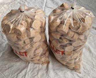 Tronchetti/Bricchetti di segatura Pressata 